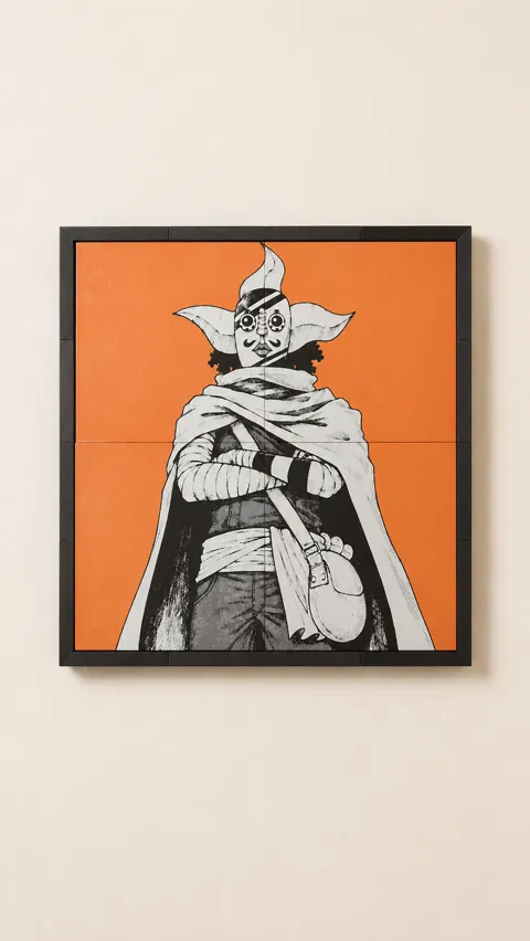 Usopp - HueForge Wall Art | 40x40cm view 3