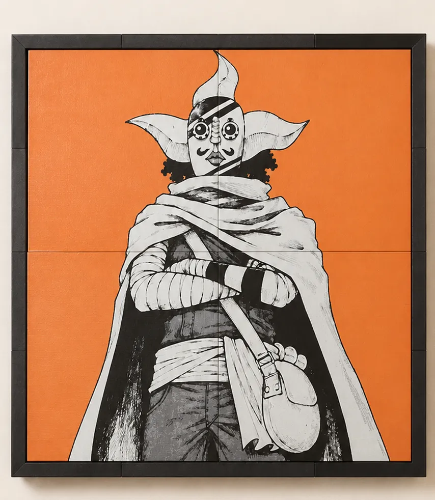 Usopp - HueForge Wall Art | 40x40cm view 2