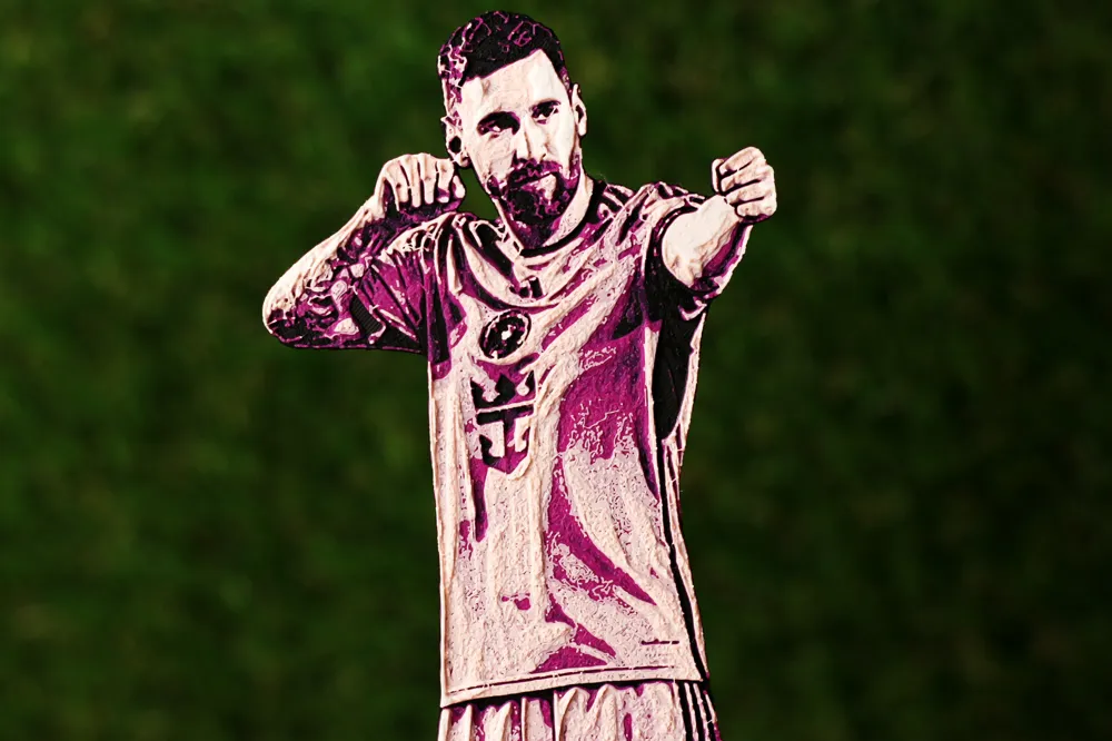 Lionel Messi - Inter Miami - Football Icons #019 - Free 3D Print Model ...