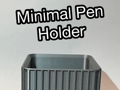 Minimal Pen Holder