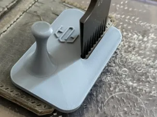 Leather Stitching Punch Aid Plate
