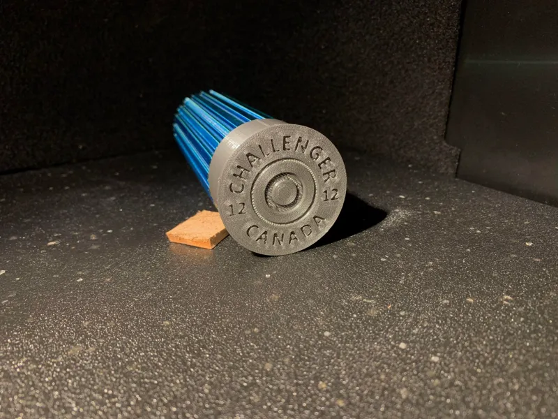 Challenger 12G #7.5 Threaded Container