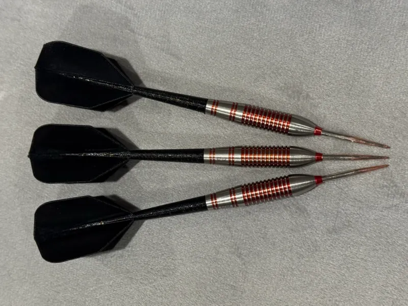 1-Piece Dart Flights (Fully Parametric + Fusion)