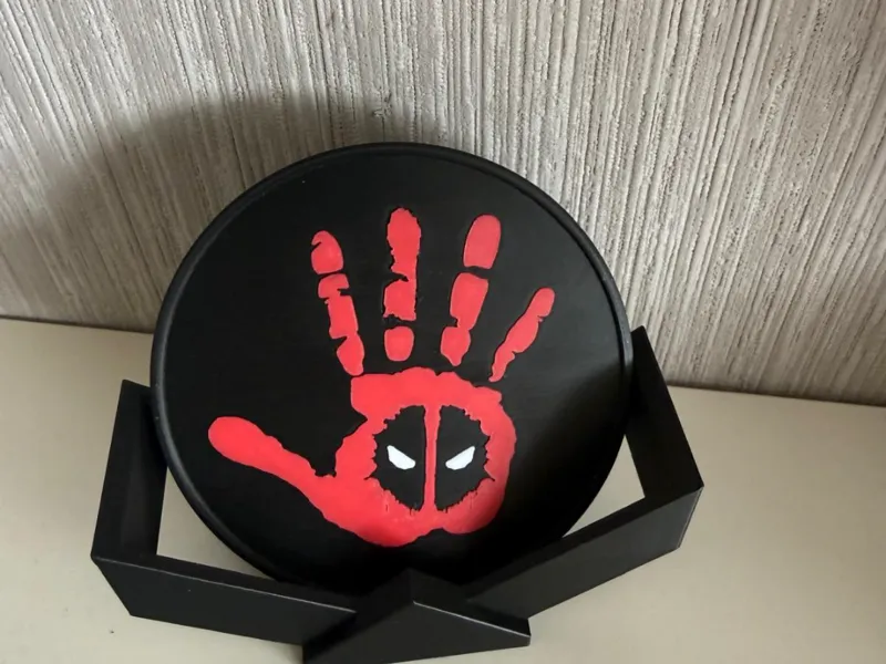 Deadpool Hand Untersetzer
