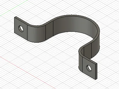 Wall Bracket for Pipe or Cable