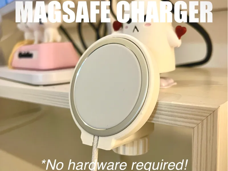 Minimal Magsafe Charger Desk Mount