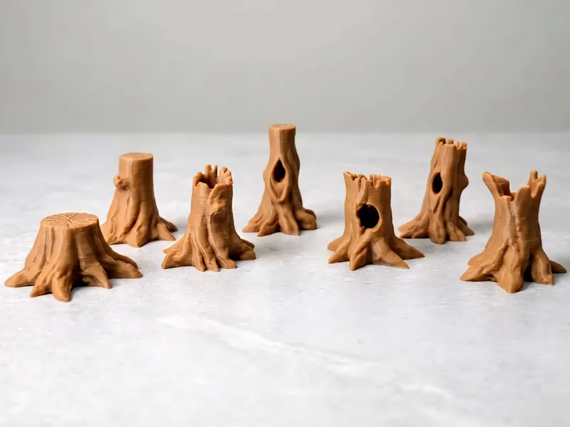 Tree Trunks and Stumps