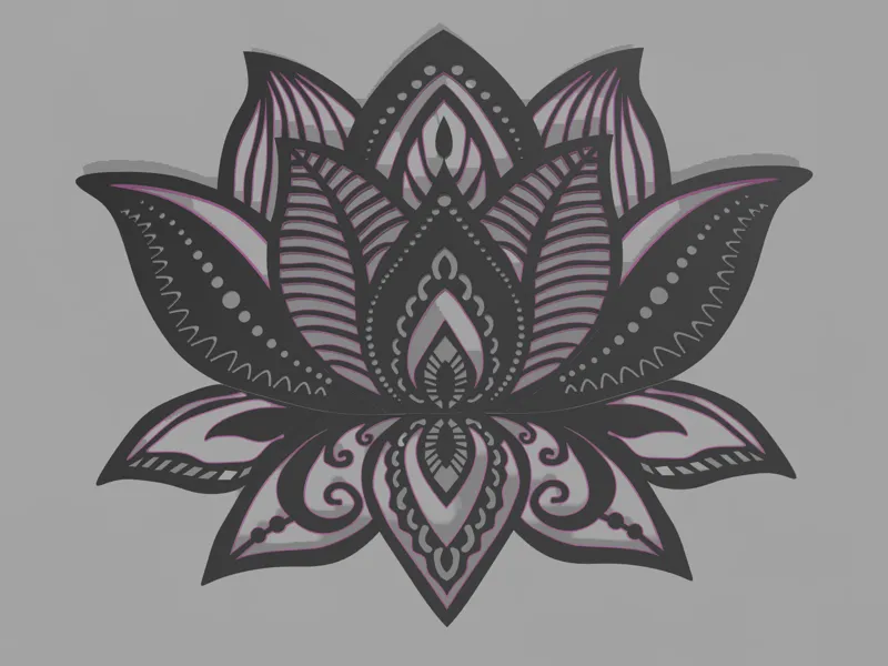 Lotus Flower Wall Art