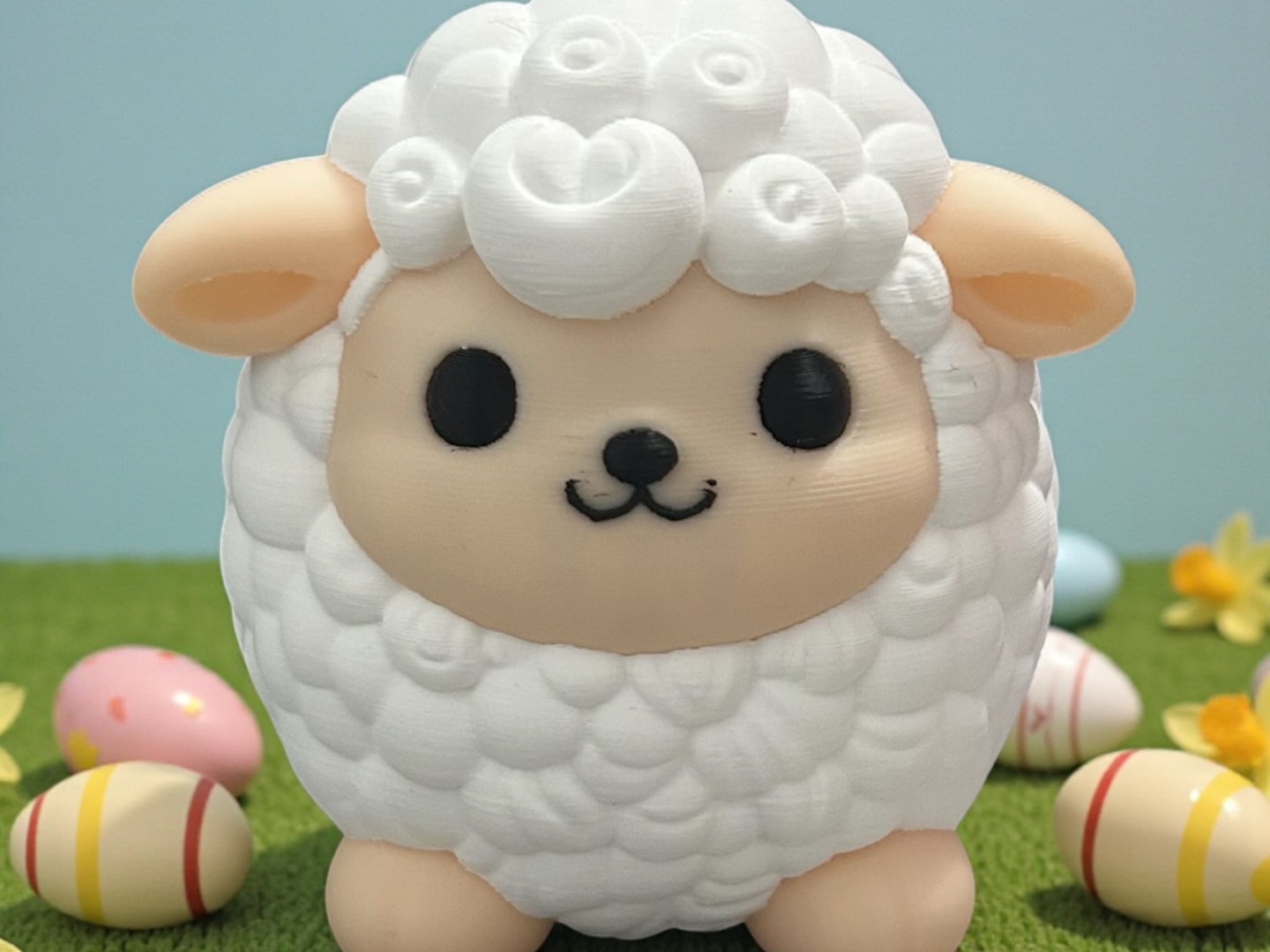 Easter Lamb - Multicolor