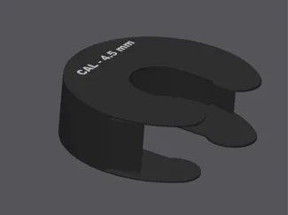 Locker for 0.177 Pellet Box with text