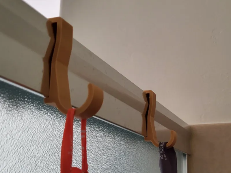 Shower Door Rail Hook