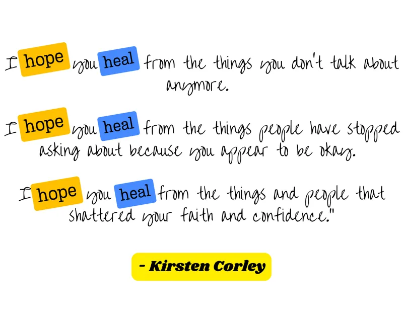 I Hope You Heal