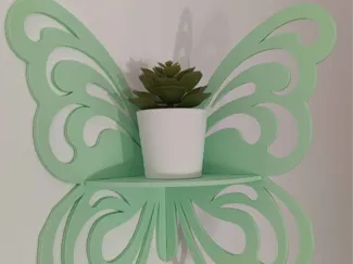 corner shelf butterfly nº2