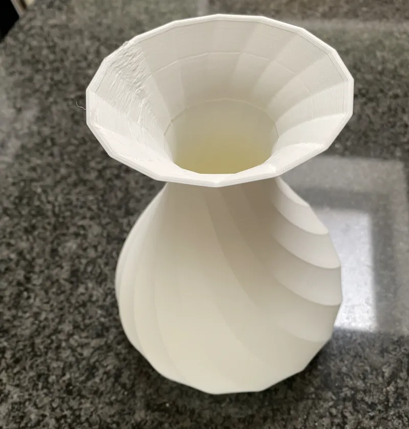 polygon vase
