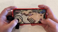 Phone gaming joystick & clips (ID~36 mm)