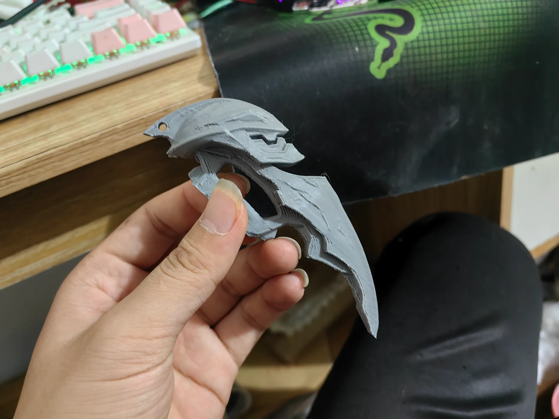 Miniatura 2 do modelo 3D 幻界魔剑贝利亚黄昏，泽塔奥特曼武器