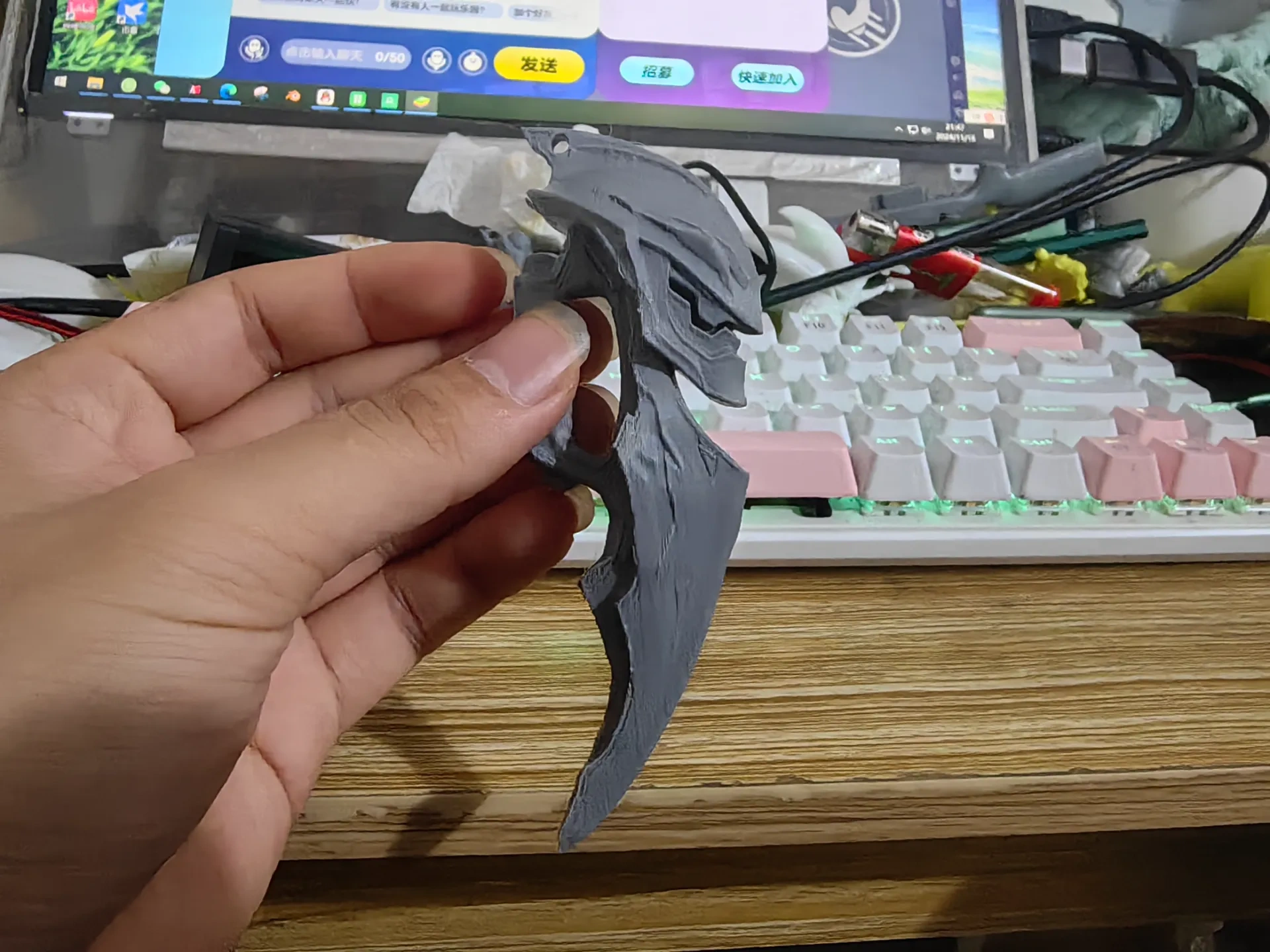 Miniatura 3 do modelo 3D 幻界魔剑贝利亚黄昏，泽塔奥特曼武器