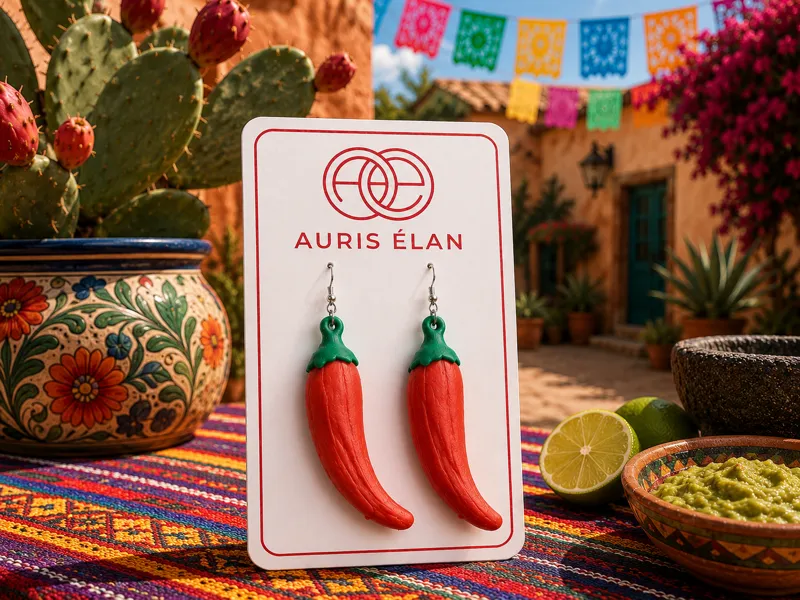 Fiesta Flame Earrings