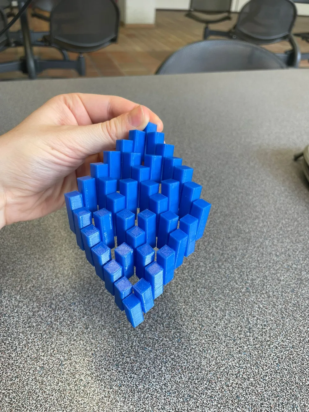 Pixel Rectangle Fidget Toy - Free 3D Print Model - MakerWorld