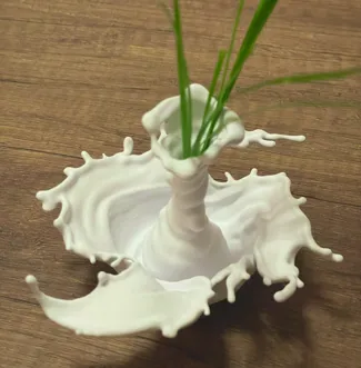 Splash Vase - 3D Printable Decorative Model