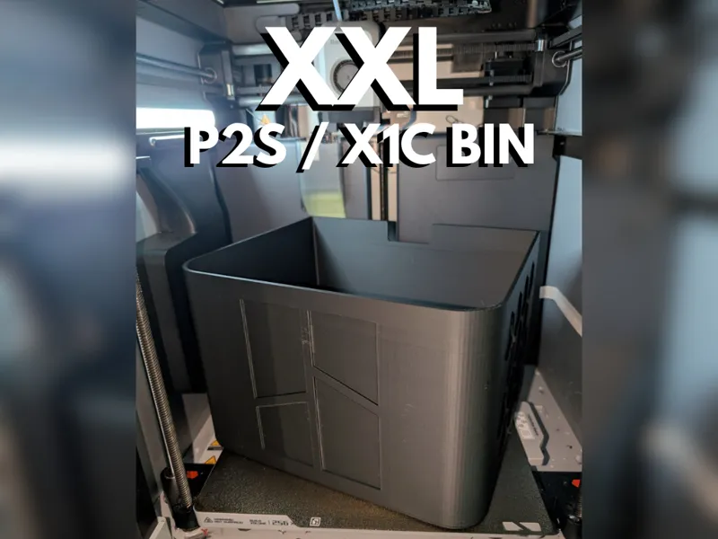 XXL Bin P2S / X1C – For Multicolor Printing