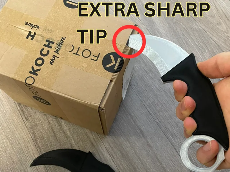 Box Letter Cardbord opener Karambit Knife Cutter