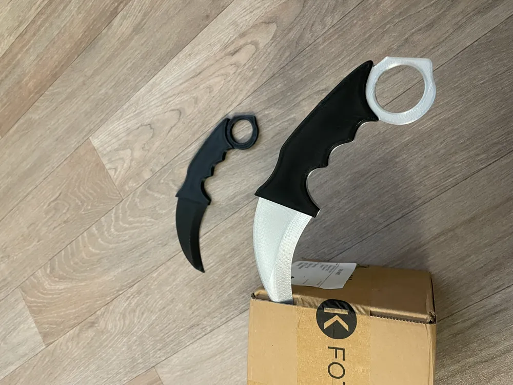 Box Letter Cardbord opener Karambit Knife Cutter - Free 3D Print Model ...