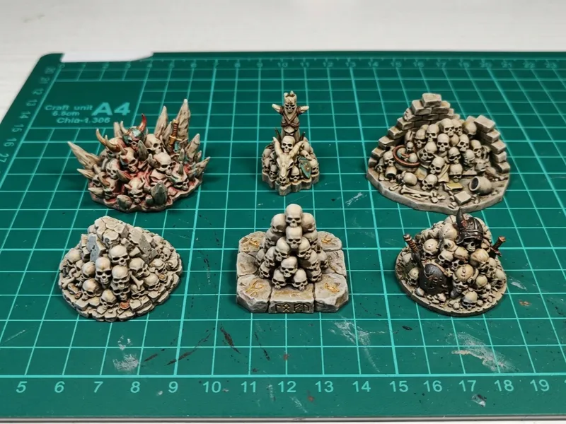 Grimdark Pile of Skulls