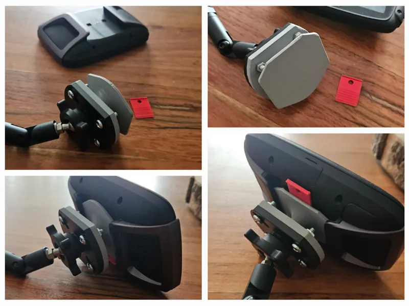 Tomtom rider adapter for generic mount