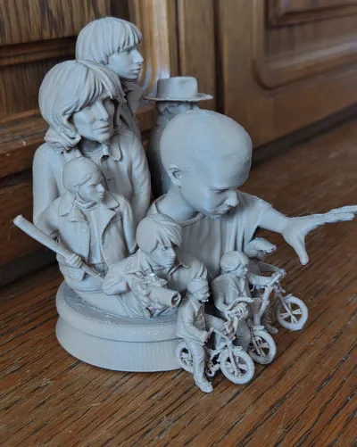Stranger Things Reference Model Stranger Things characters - Free 3D Print Model - MakerWorld