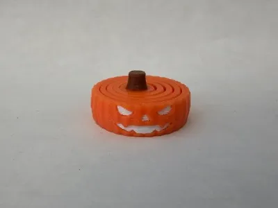 Jack-O-Lantern Fidget Gyro Sphere