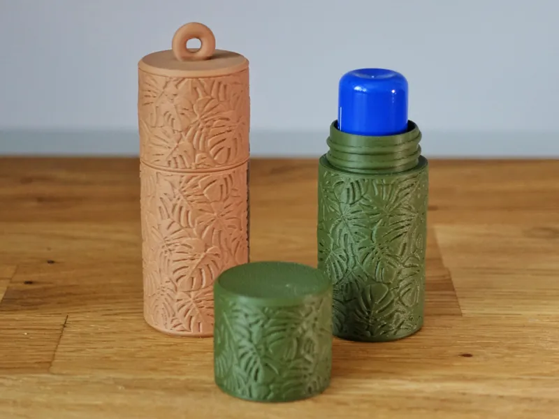 Monstera Leaf Jungle Lip Balm Holder
