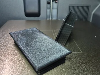 Rectangular Tube End Cap / Plug 100x50 mm