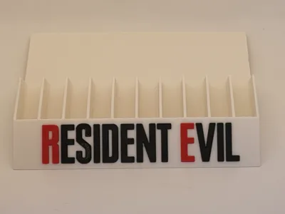 Resident Evil Game Holder - Optimized for A1 Mini