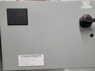 Electrical Control Panel Square Hole Cover Plate