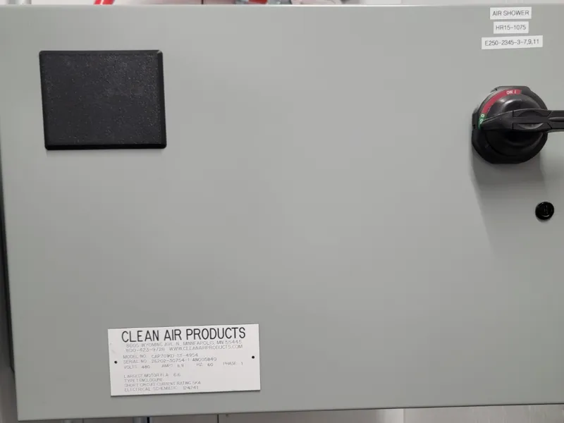 Electrical Control Panel Square Hole Cover Plate