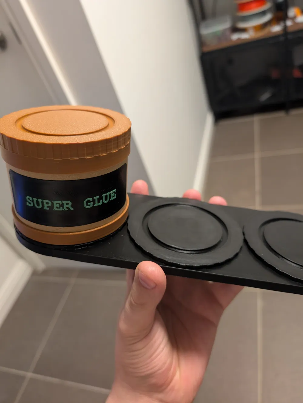 Storage rack for spool container - Free 3D Print Model - MakerWorld