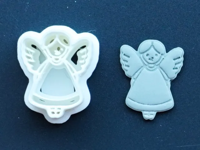 Angel Polymer Clay Cutter Earrings Necklace
