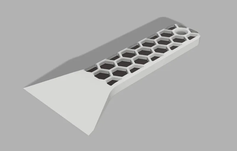 Bed Scraper - Modern Geometric