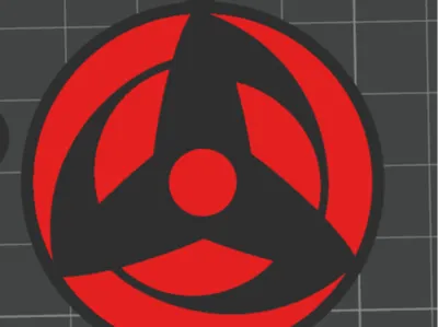 Mangekyo Sharingan Keychain