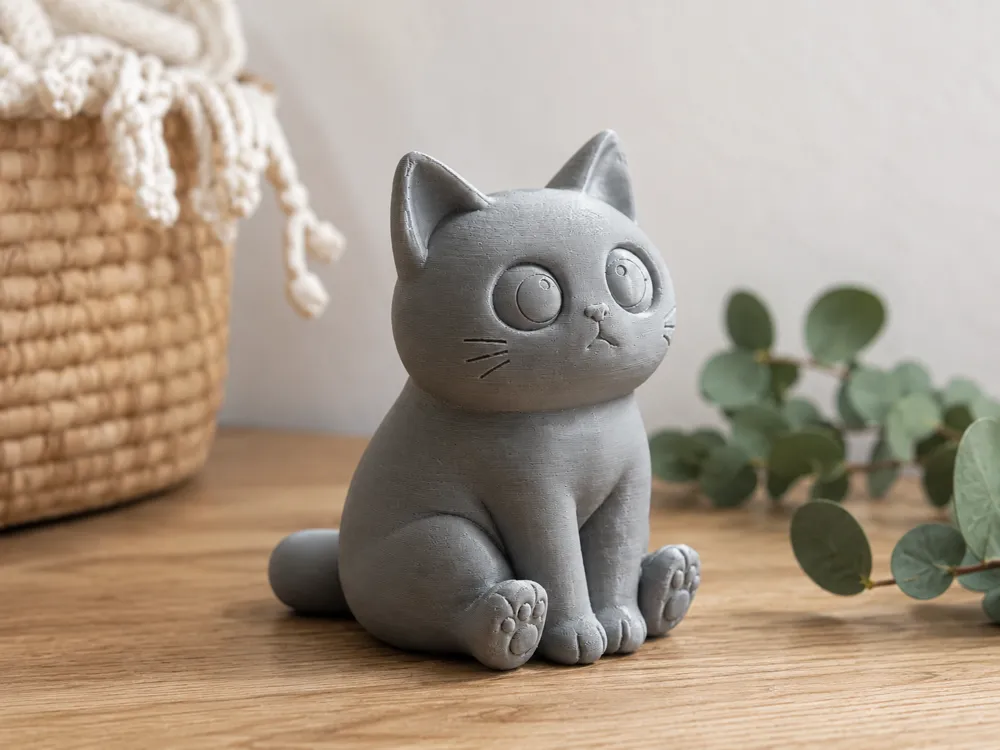 Estante o repisa: Chonky Cat. Referencia del modelo original.