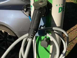 Car charger cable hanger