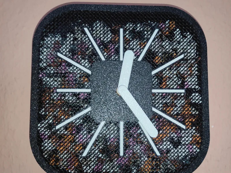 AMS Abfall Stand/Wand Uhr