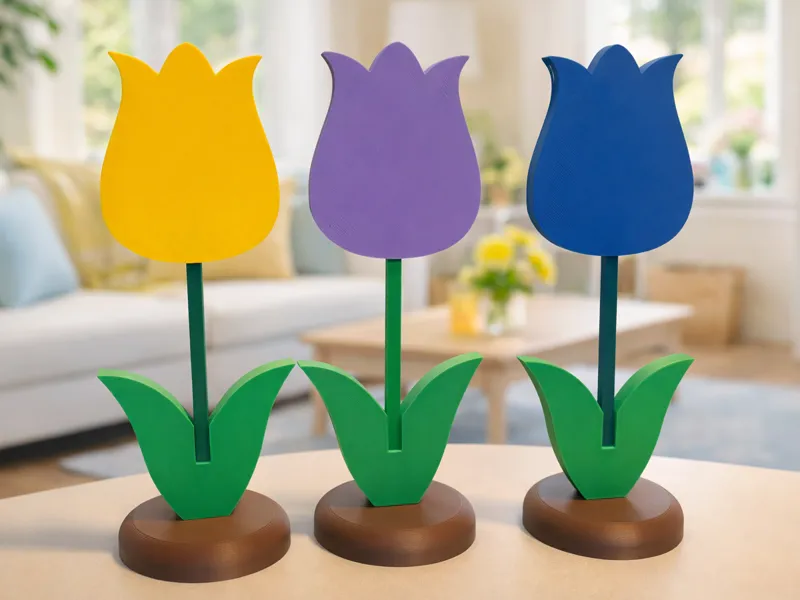 Deko-Blumen Tulpe Frühling -kein AMS-