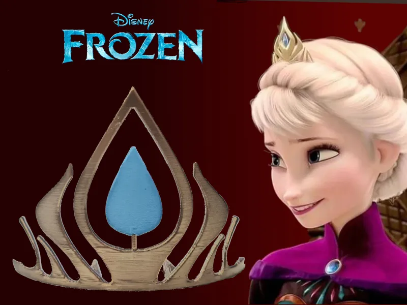 Corona Elsa Frozen