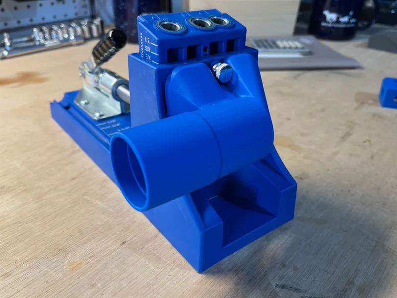 Dust Port for Kreg K3 / K4 to Rigid Shop Vac Hose
