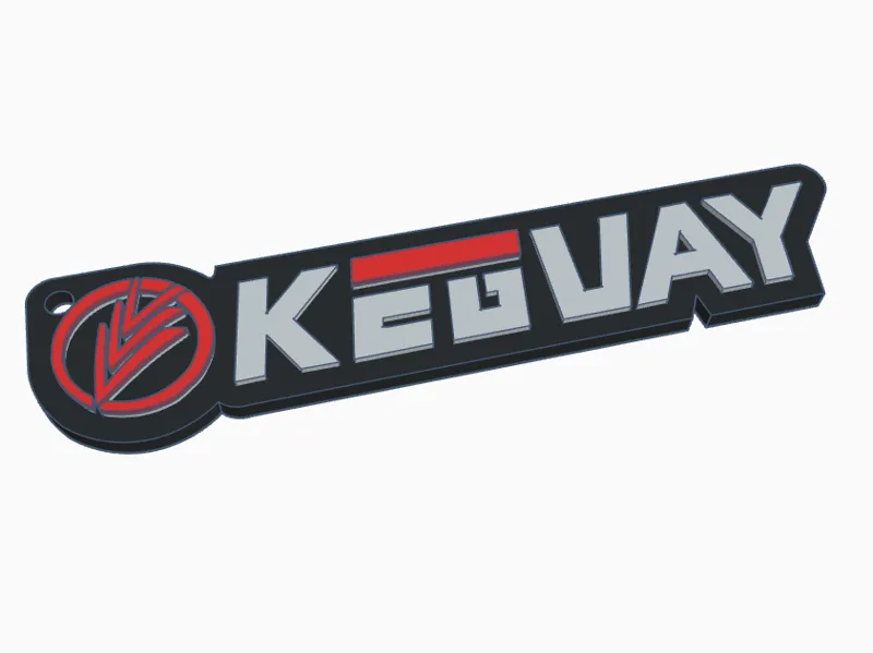 KEEWAY - KEGUAY fake keychain