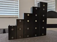 10x2mm magnets 0.2mm layer, 3 walls, 15% infill