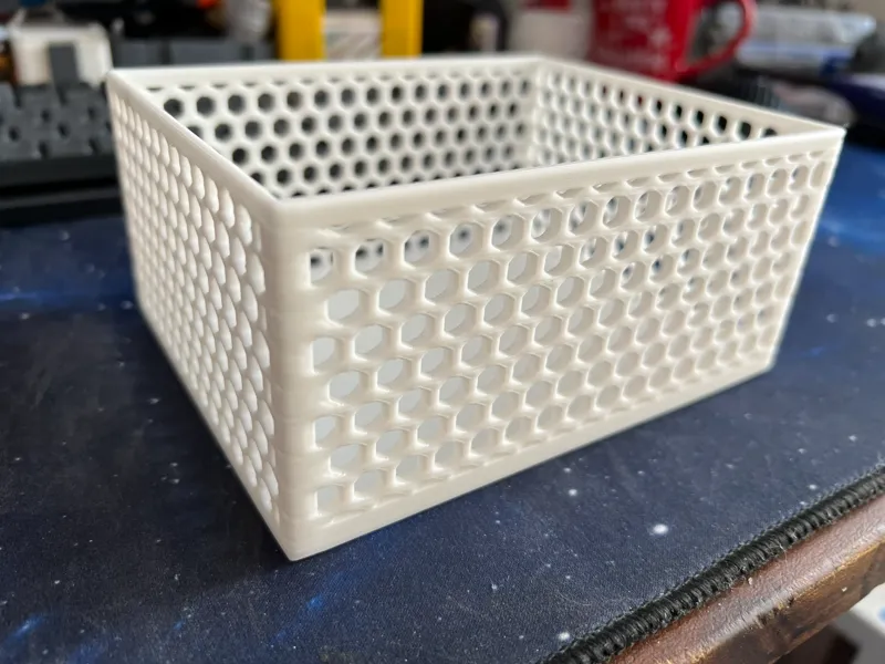 Storage Box (Honeycomb Style)