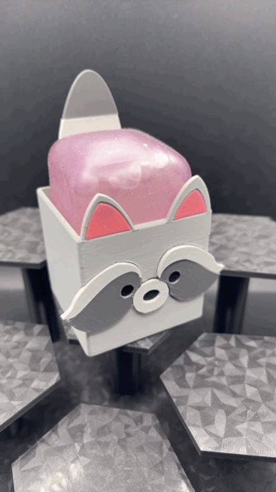 NeeDoh Desk Pet - Raccoon AMS OPTIONAL